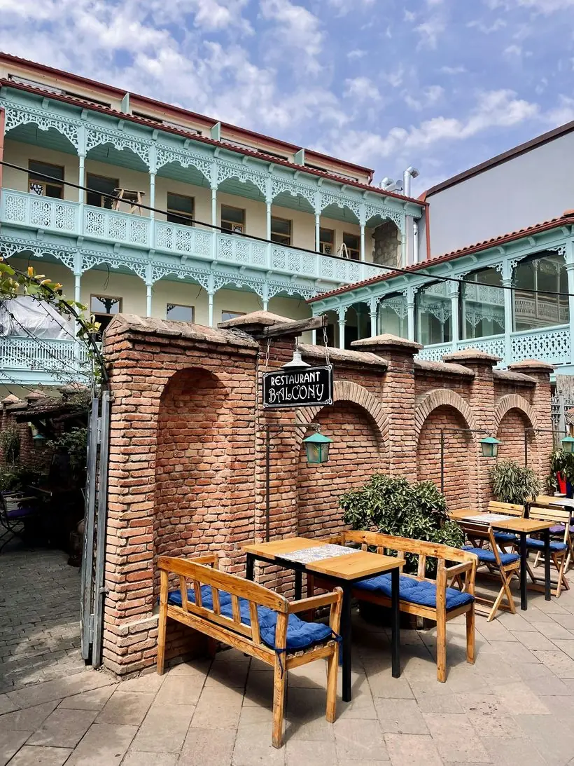 Innenhof in Alt-Tiflis